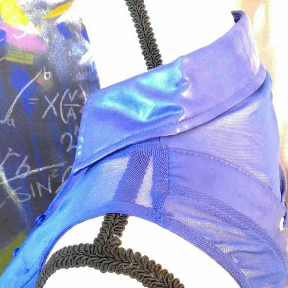 ❤5 for $10 SLEEVELESS SEE THROUGH PU TOP - Picture 6 of 12